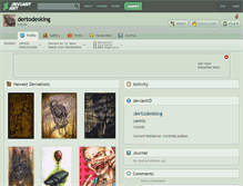 Tablet Screenshot of dertodesking.deviantart.com