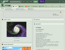 Tablet Screenshot of minieggz.deviantart.com