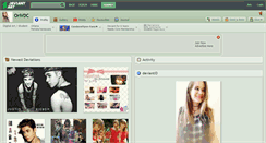 Desktop Screenshot of orivdc.deviantart.com
