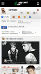 Mobile Screenshot of orivdc.deviantart.com