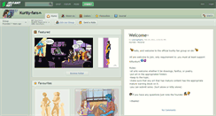Desktop Screenshot of kurtty-fans.deviantart.com