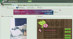 Desktop Screenshot of kittybug1993.deviantart.com