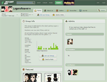 Tablet Screenshot of loganxreaver.deviantart.com