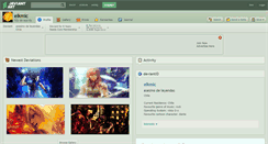 Desktop Screenshot of elkmic.deviantart.com