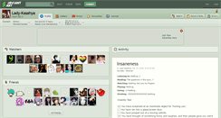 Desktop Screenshot of lady-kasahya.deviantart.com