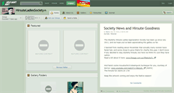 Desktop Screenshot of hirsuteladiessociety.deviantart.com