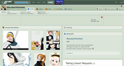 Desktop Screenshot of missjasonvoorhees.deviantart.com