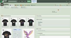 Desktop Screenshot of doshkun.deviantart.com