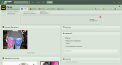 Desktop Screenshot of fiz-zy.deviantart.com