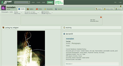 Desktop Screenshot of moradam.deviantart.com