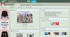 Desktop Screenshot of animemyday.deviantart.com