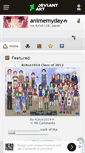 Mobile Screenshot of animemyday.deviantart.com