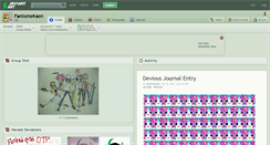 Desktop Screenshot of fantomekaen.deviantart.com