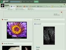 Tablet Screenshot of karpe.deviantart.com