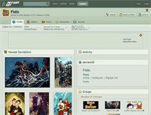 Tablet Screenshot of fistis.deviantart.com