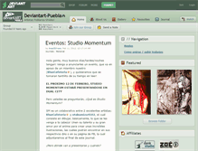 Tablet Screenshot of deviantart-puebla.deviantart.com