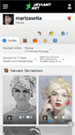 Mobile Screenshot of marizaseita.deviantart.com