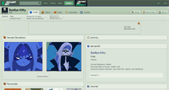 Desktop Screenshot of byebye-kitty.deviantart.com