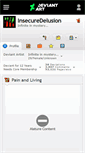 Mobile Screenshot of insecuredelusion.deviantart.com