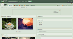 Desktop Screenshot of braell.deviantart.com