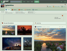 Tablet Screenshot of captainkimo.deviantart.com