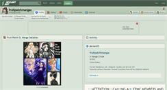 Desktop Screenshot of fruitpatchmangac.deviantart.com