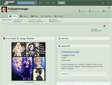 Tablet Screenshot of fruitpatchmangac.deviantart.com