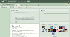 Desktop Screenshot of free-to-draw.deviantart.com