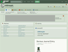 Tablet Screenshot of oldtimeyplz.deviantart.com