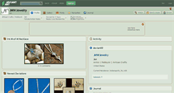 Desktop Screenshot of jmwjewelry.deviantart.com