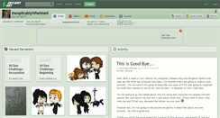 Desktop Screenshot of inexplicablywhelmed.deviantart.com