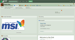 Desktop Screenshot of panty-shot.deviantart.com