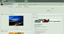 Desktop Screenshot of dnyphotography23.deviantart.com
