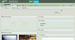 Desktop Screenshot of angel2099.deviantart.com
