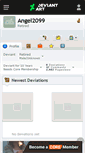 Mobile Screenshot of angel2099.deviantart.com