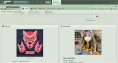 Desktop Screenshot of monicamcclain.deviantart.com