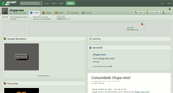Desktop Screenshot of chupa-mos.deviantart.com
