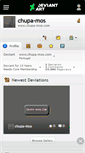 Mobile Screenshot of chupa-mos.deviantart.com