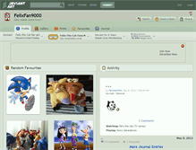 Tablet Screenshot of felixfan9000.deviantart.com