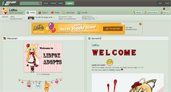 Desktop Screenshot of lidfox.deviantart.com