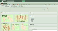 Desktop Screenshot of kjbases.deviantart.com
