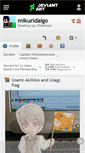 Mobile Screenshot of mikuridaigo.deviantart.com