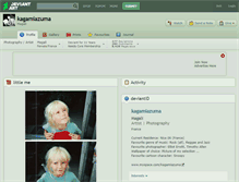 Tablet Screenshot of kagamiazuma.deviantart.com