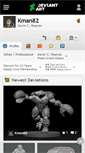 Mobile Screenshot of kman82.deviantart.com