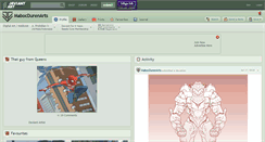 Desktop Screenshot of mabocdurenarts.deviantart.com