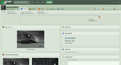 Desktop Screenshot of physicistjedi.deviantart.com