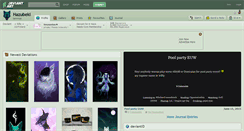 Desktop Screenshot of hazubeki.deviantart.com