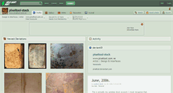 Desktop Screenshot of pixeltool-stock.deviantart.com