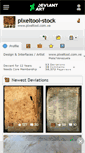 Mobile Screenshot of pixeltool-stock.deviantart.com