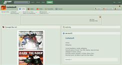 Desktop Screenshot of icemeteor.deviantart.com